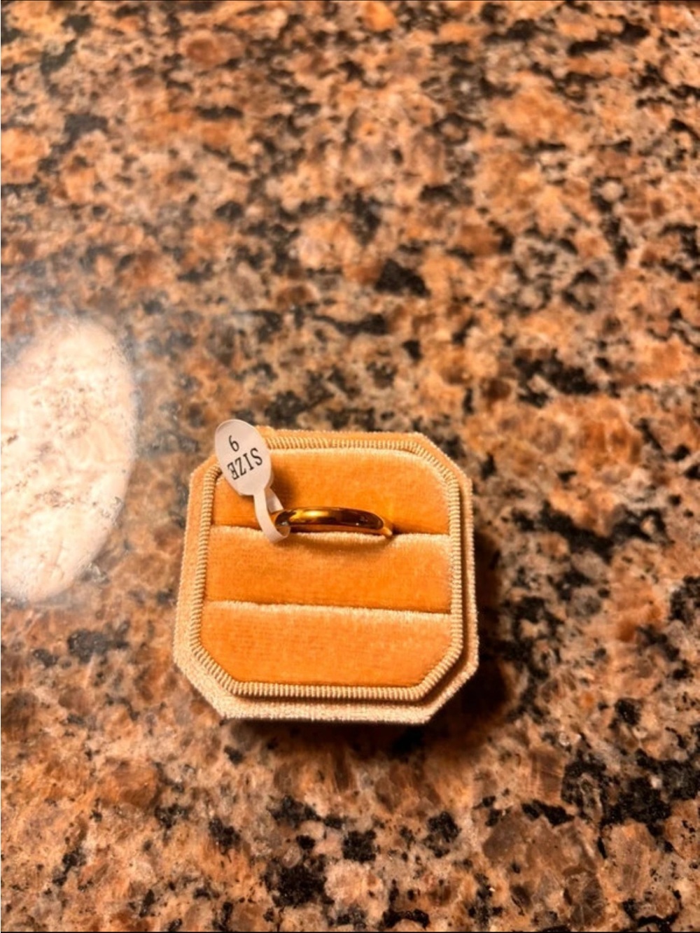 Size 9 Gold Plated Band